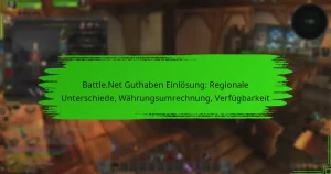 Battle.Net Guthaben Einlösung: Regionale Unterschiede, Währungsumrechnung, Verfügbarkeit
