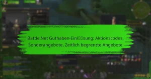 Battle.Net Guthaben-Einlösung: Aktionscodes, Sonderangebote, Zeitlich begrenzte Angebote