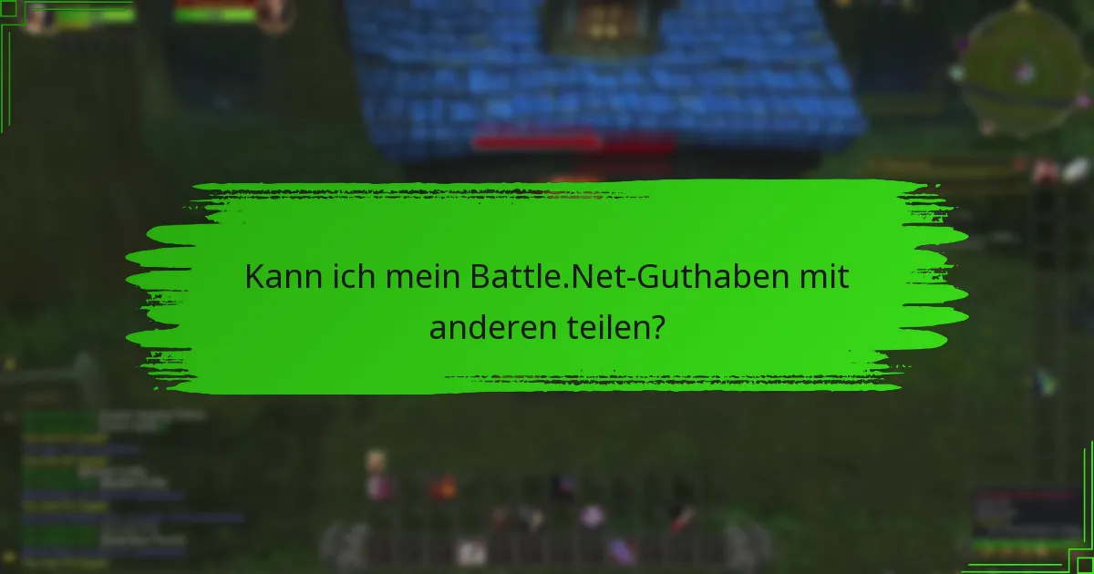 Welche Übertragungsoptionen gibt es für Battle.Net-Guthaben?