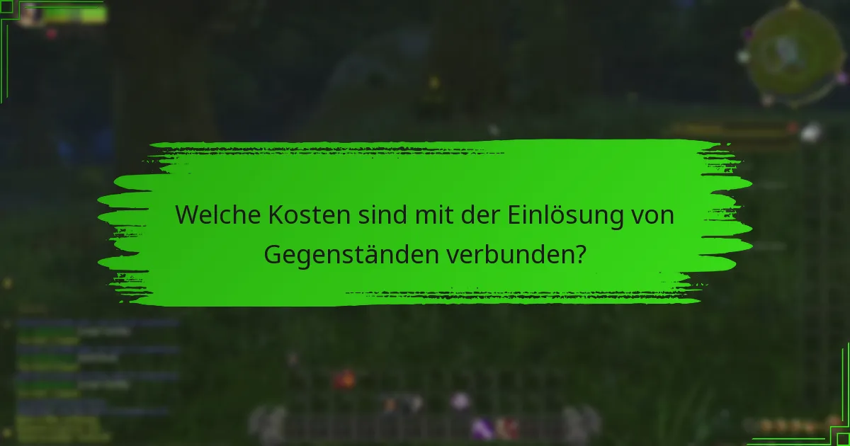 Wie funktioniert der Auswahlprozess für Gegenstände im Handelsplatz?